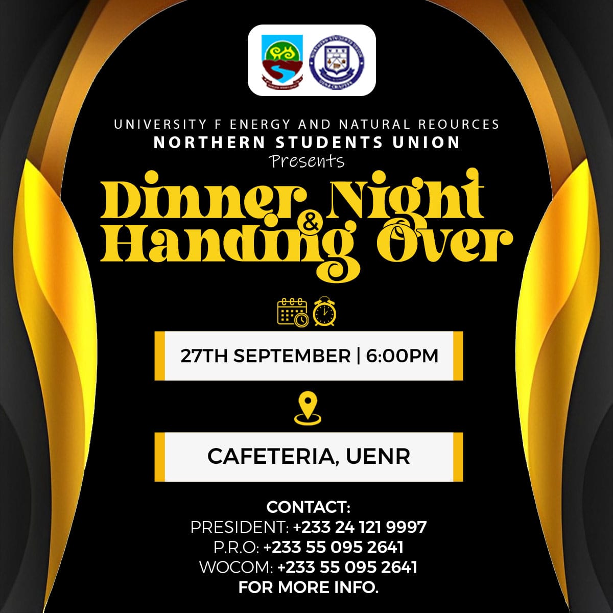 NSU Dinner Night & Handling Over